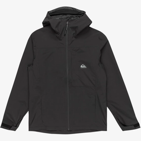 Weather Friendly Quiksilver Mens Overcast 10K Waterproof Jacket