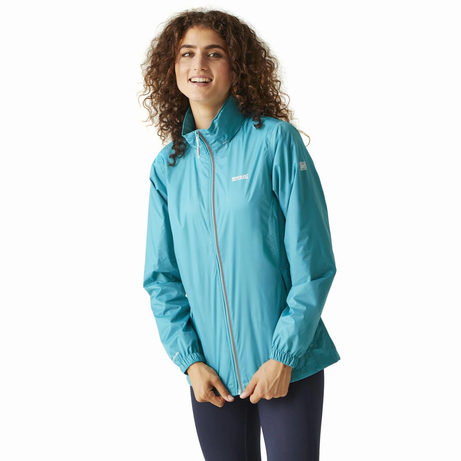 Ultraviolet Protection Wind Shield Regatta Womens Corinne IV Waterproof Packaway Jacket