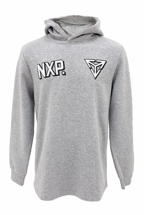 Fury Dual Curved Hoodie Grey Marle Compression Layer