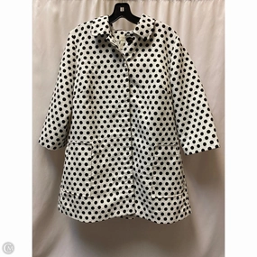 Relaxed City Style Coat Other By Chicos In White, Size: L