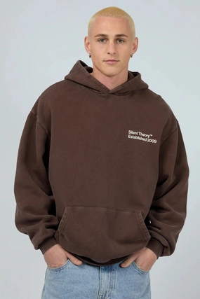 Lead Hoodie Chocolate Classic Cut