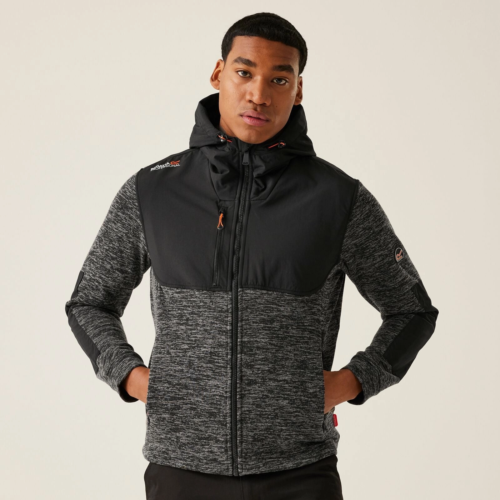 All Season Versatility Heavy Duty Zippers Regatta Professional Mens Tactical Heist Hybrid Softshell Jacket