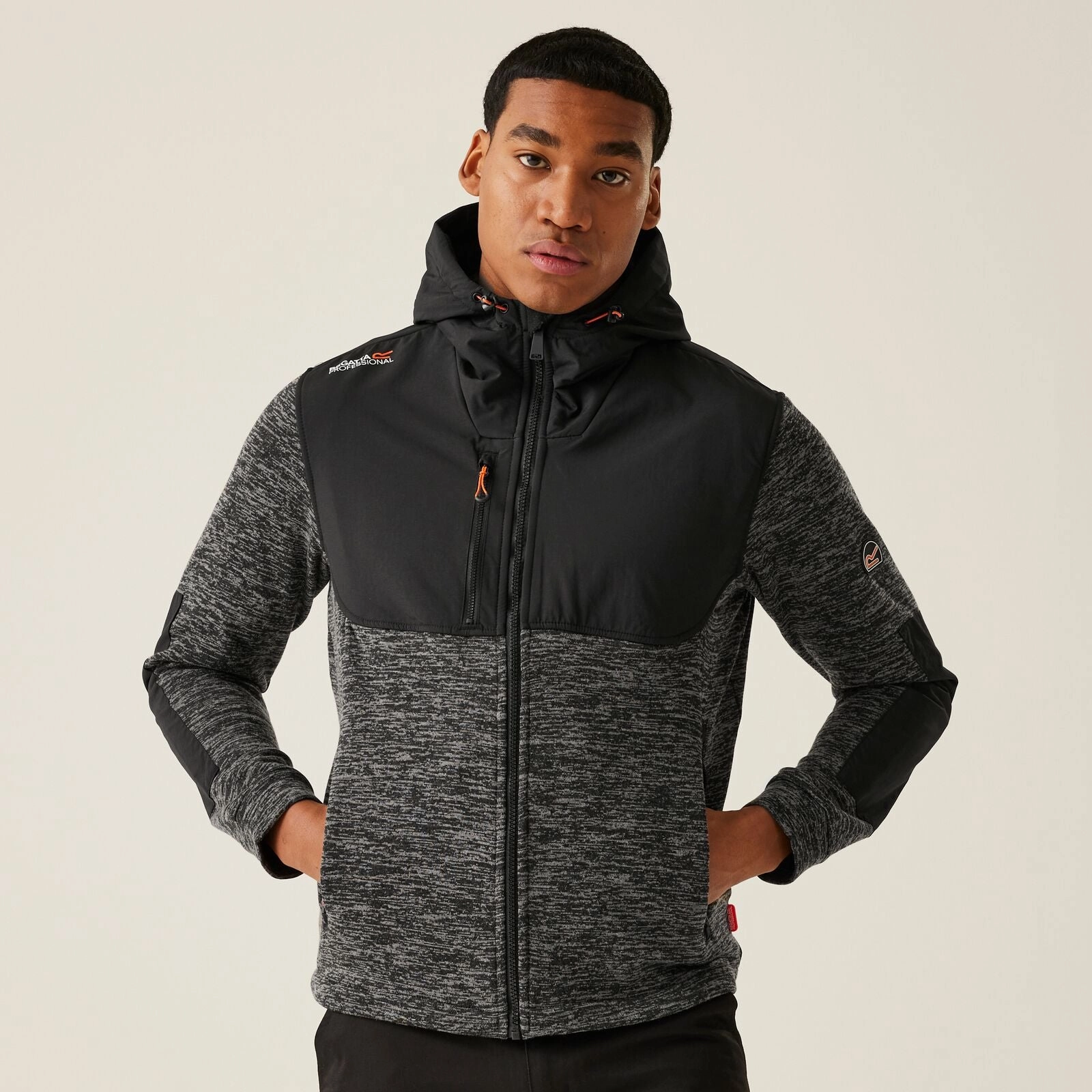 Transitional City Fit Breezy Layer Option Regatta Professional Mens Tactical Heist Hybrid Softshell Jacket