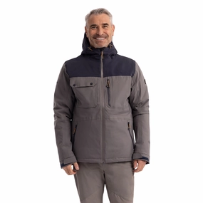 Trespass Mens Eastwell Waterproof Padded Jacket AntiStaticFinish