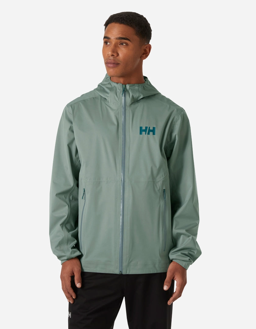 Wind Blocking Fabric MOMENTUM 3L STRETCH JACKET, Grey Cactus