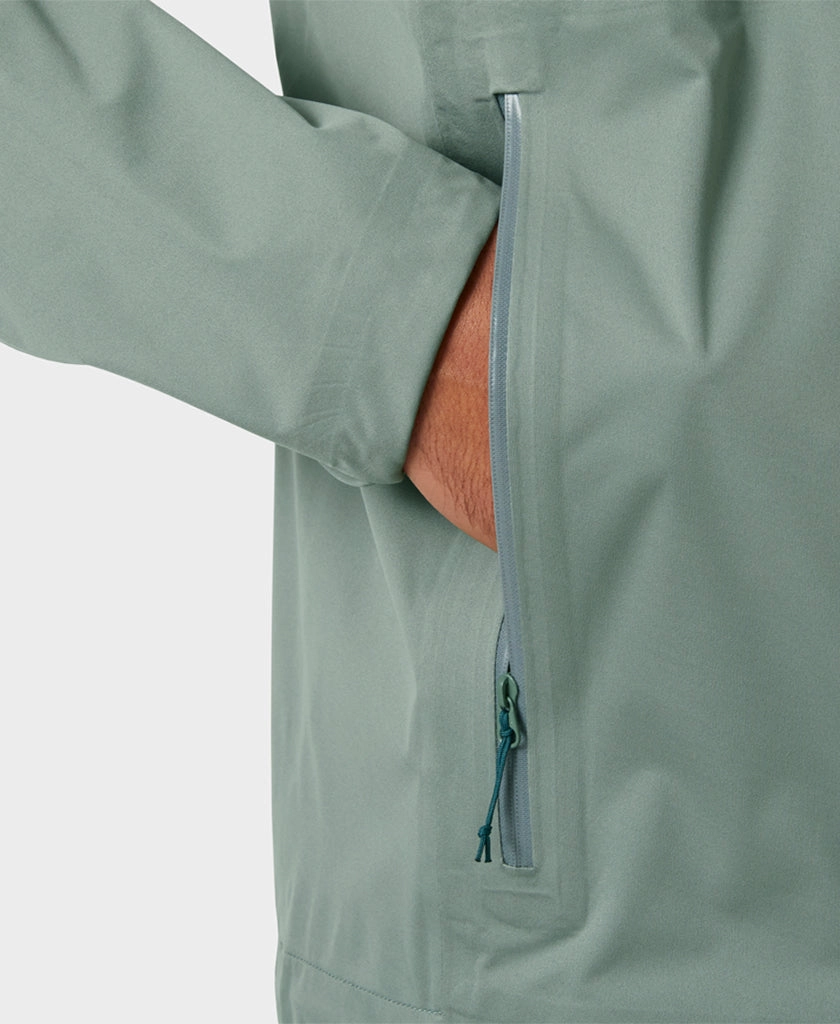 ReflectiveTrimDetails MOMENTUM 3L STRETCH JACKET, Grey Cactus