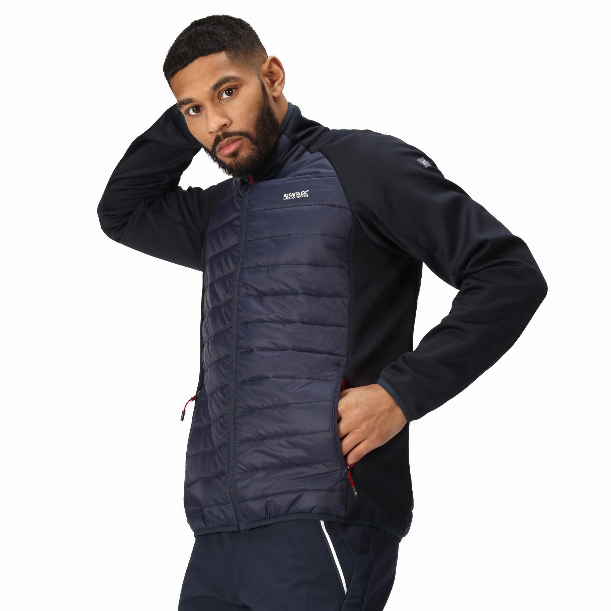 Regatta Mens Clumber IV Hybrid Lightweight Softshell Jacket QuickDryMaterial