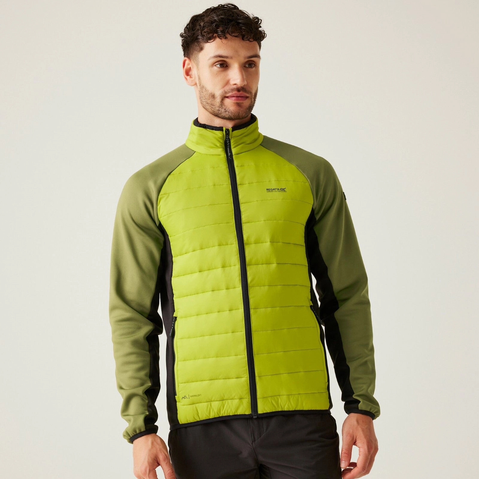 Regatta Mens Clumber IV Hybrid Lightweight Softshell Jacket Everyday Comfort Fit Full Zip Closure