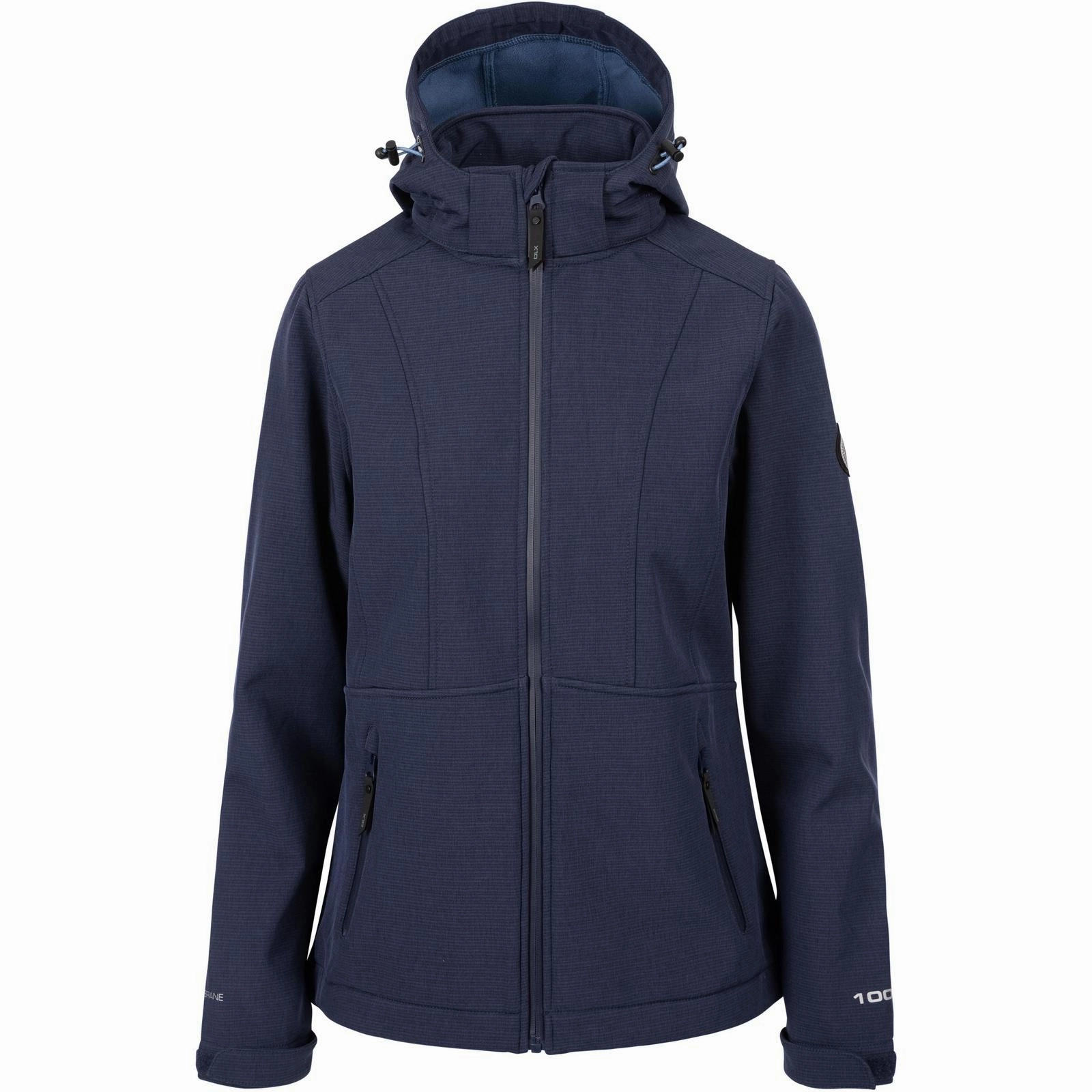 DLX Womens Christine Waterproof Softshell Jacket Durable Design Easy Care Material