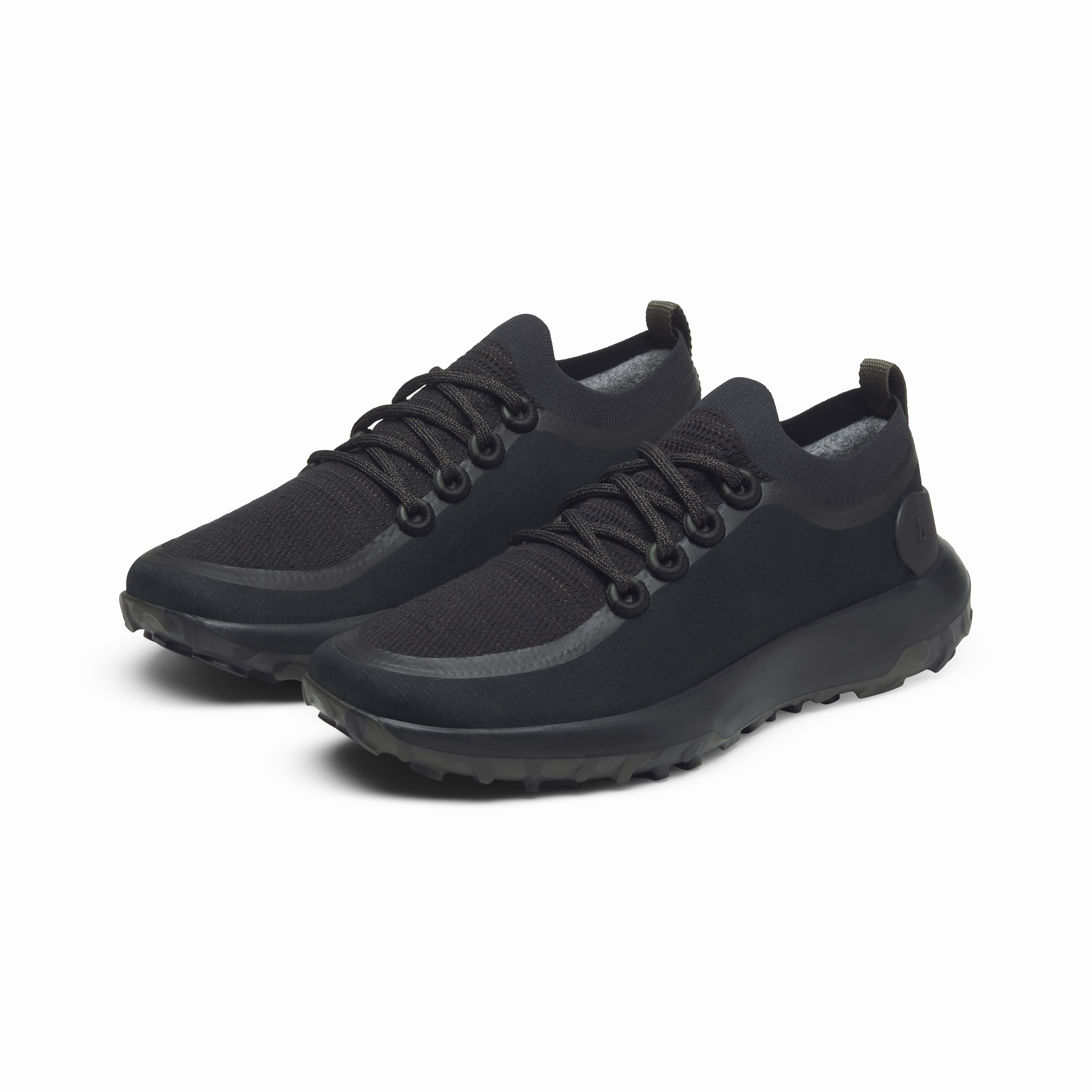 Men's Trail Runner - Natural Black/Dark Jungle (Natural Black Sole) Airflow Optimized Blown Rubber Cushion