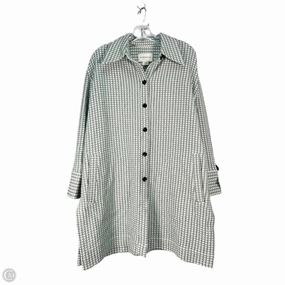 Lightweight Construction Coat Other By Club Monaco In Green & White, Size: M