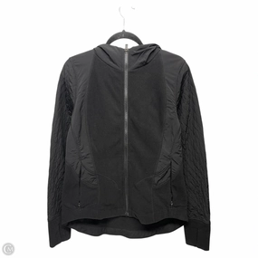 Eco Friendly Fabric Weatherproof Zipper Seals Coat Puffer & Quilted By Athleta In Black, Size: M