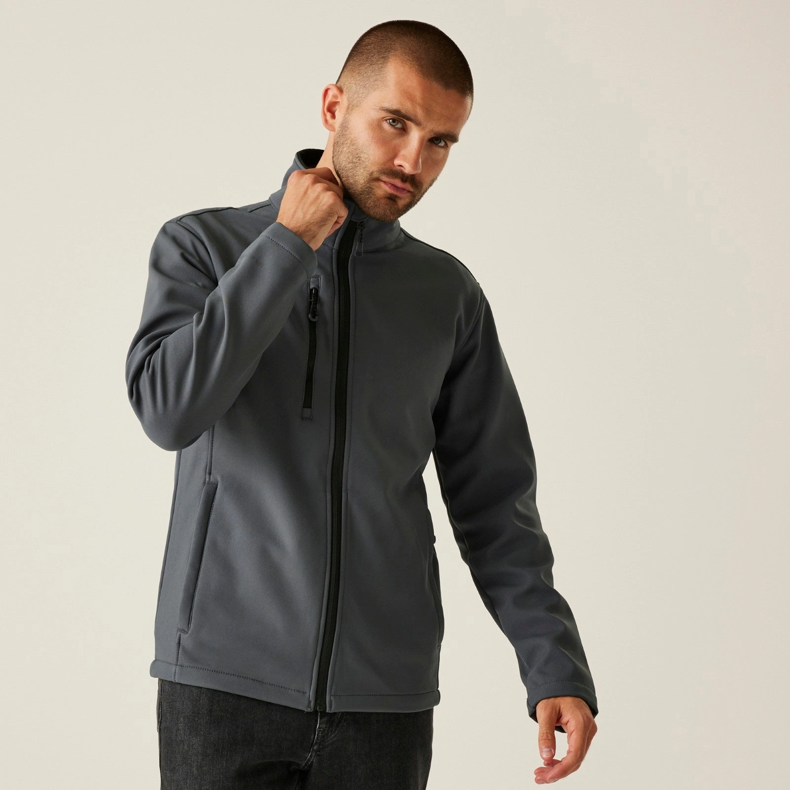 Regatta Professional Mens Honestly Made Softshell Jacket BreathableLining AntiStatic Lining