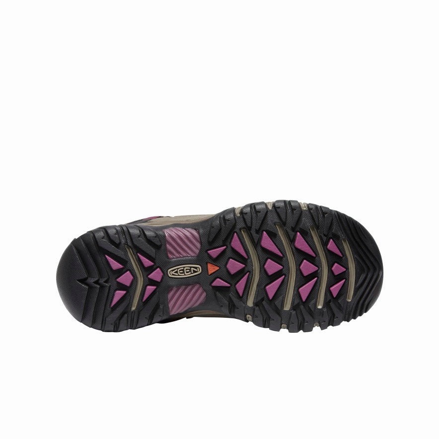 Women's Targhee III Waterproof Mid  |  Weiss/Boysenberry Support frame