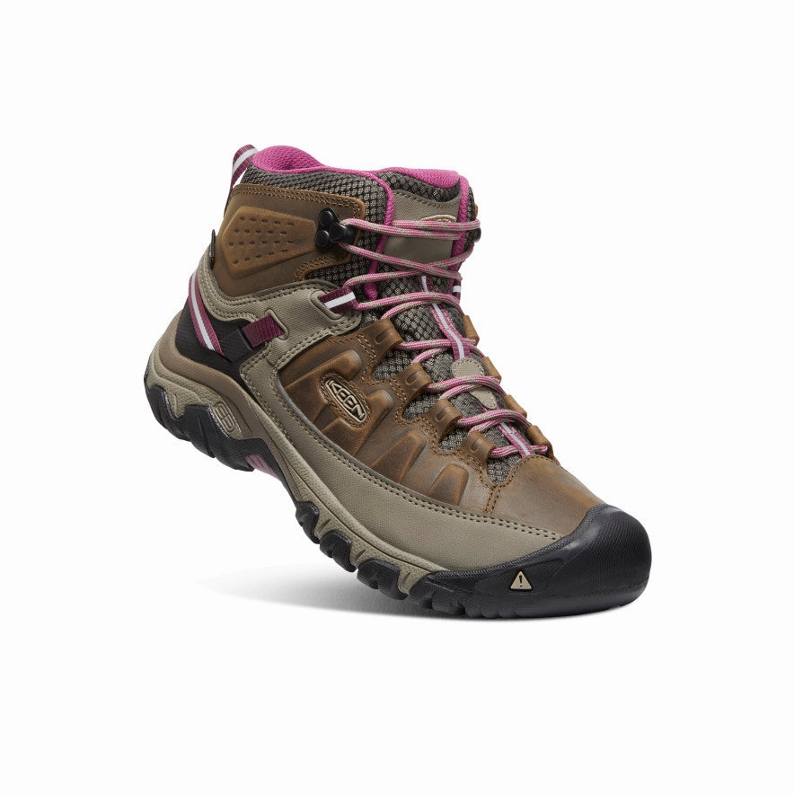 Low Profile Women's Targhee III Waterproof Mid  |  Weiss/Boysenberry