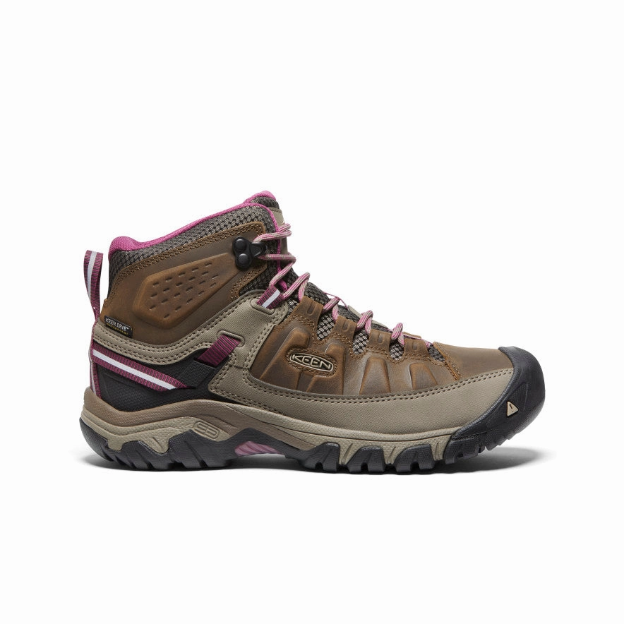 Thick Lining Comfort Lining Nature Lover Women's Targhee III Waterproof Mid  |  Weiss/Boysenberry