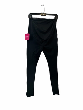 Comfort Seeker Shape Retain Black Pants Leggings Isabel Maternity, Size Xs
