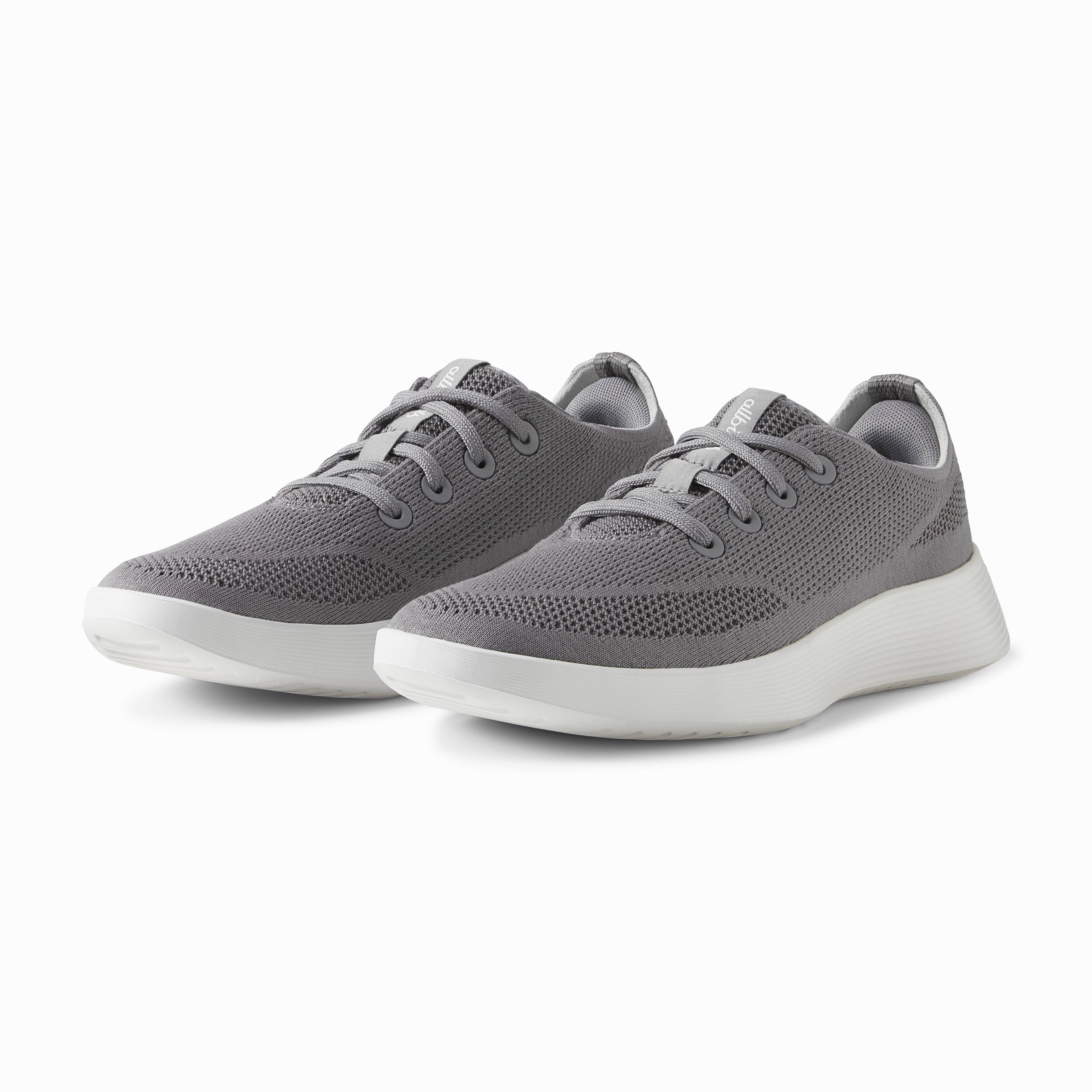 Men's Tree Runner Go - Medium Grey (Blizzard Sole) Triple Layer Mesh Wear   Resistant