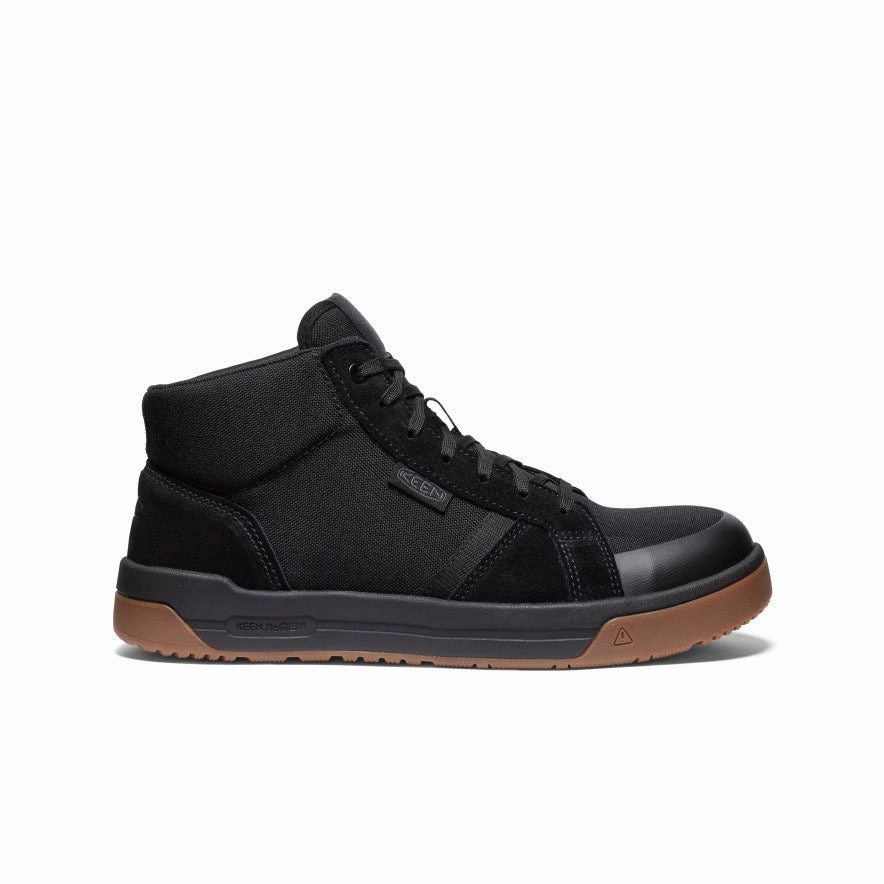 Men's Kenton Mid Work Shoe (Carbon Toe)  |  Black/Gum Festival Ground Picnic