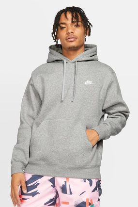 HoodedStyle Nike Sportswear Club Pullover Hoodie Dark Grey Heather