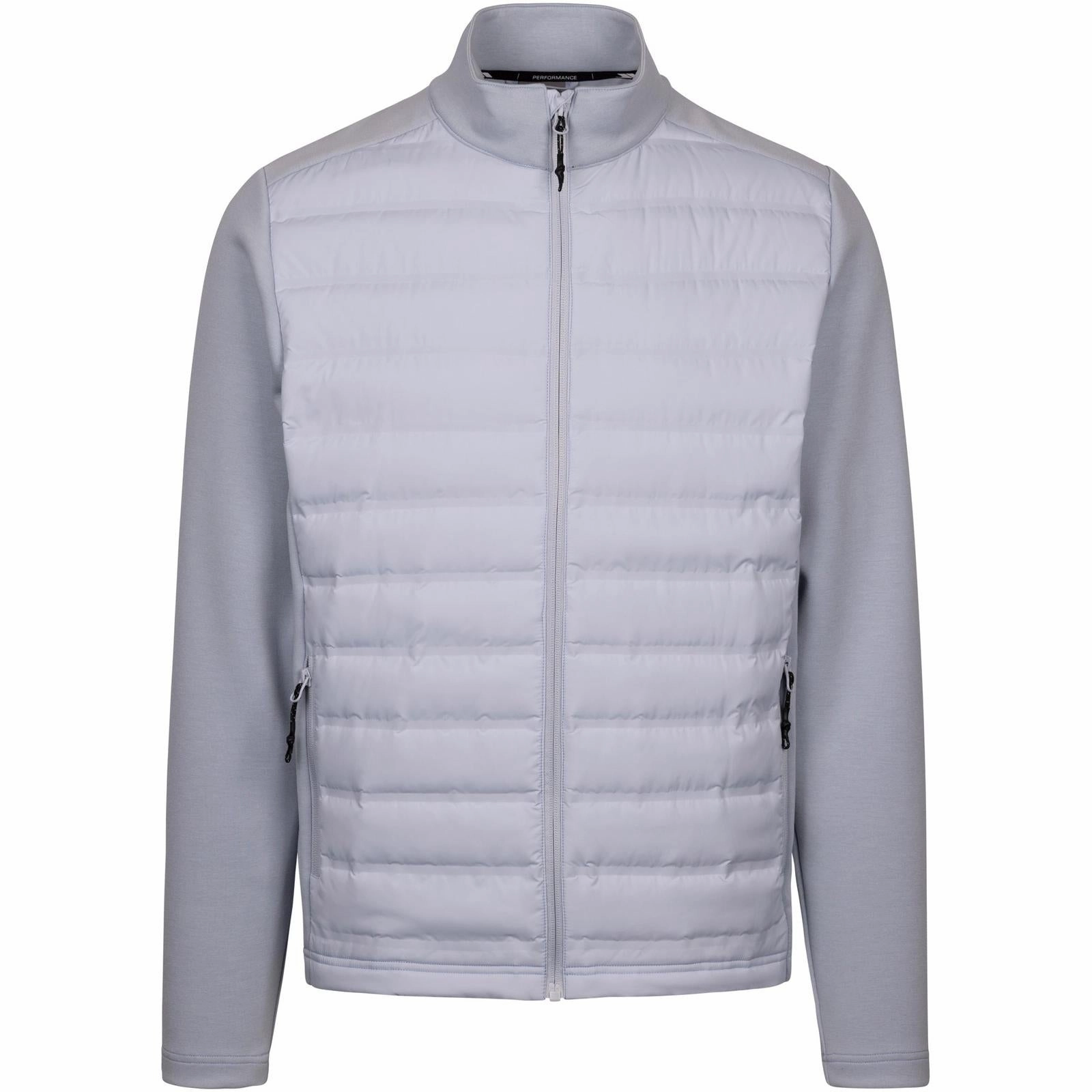 Trespass Mens Orford Padded Jacket Stormproof Zipper