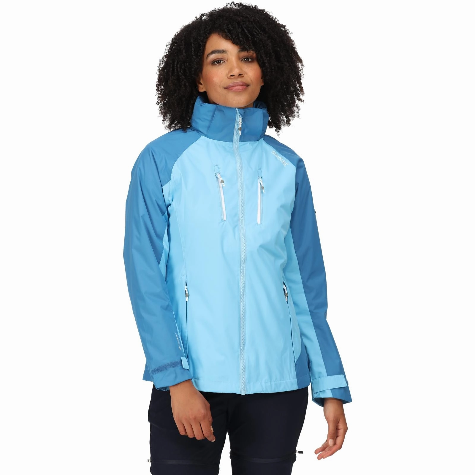 Regatta Womens Calderdale IV Waterproof Jacket ErgonomicSleeveCut understated look