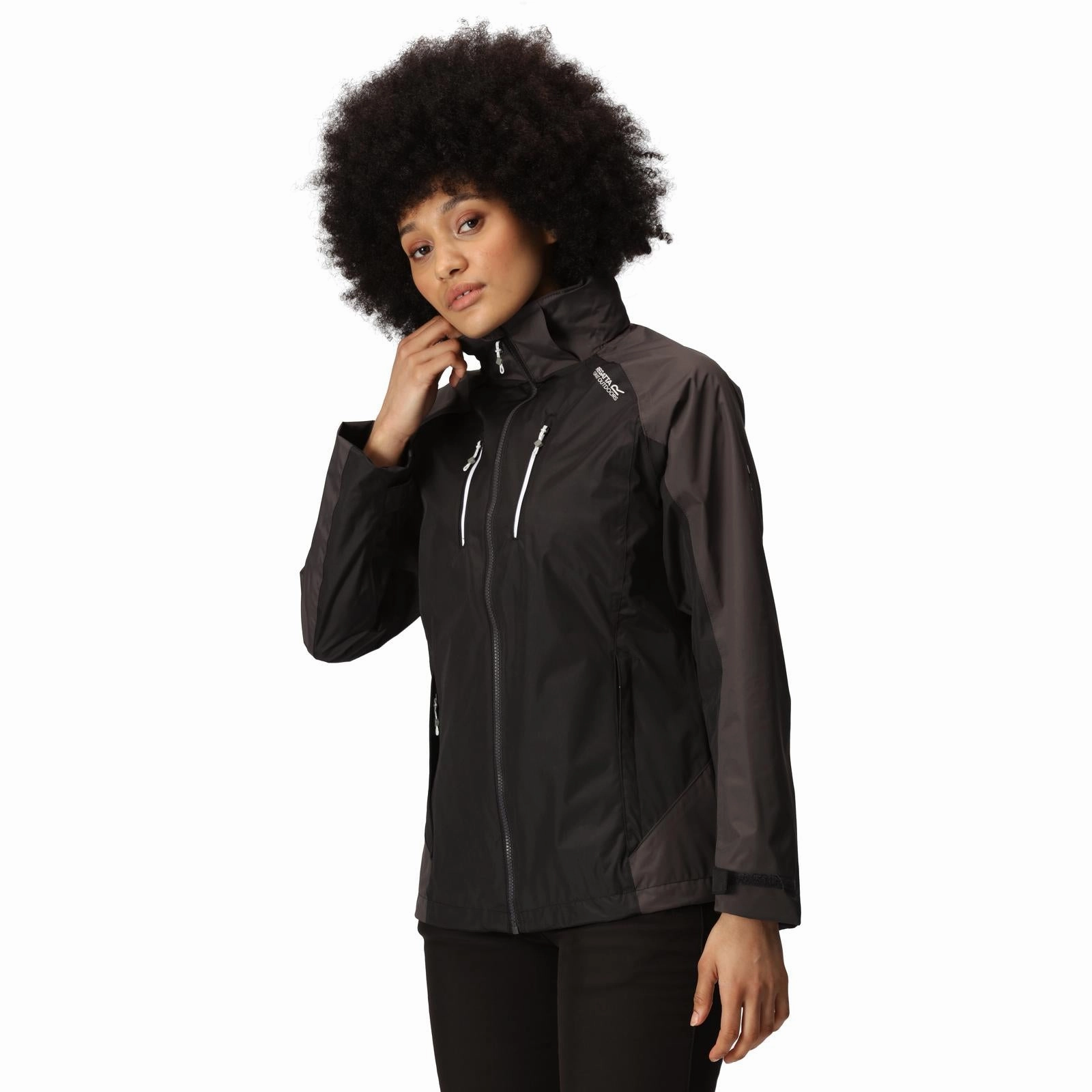 Stylish Comfort Anti Snag Fabric Regatta Womens Calderdale IV Waterproof Jacket