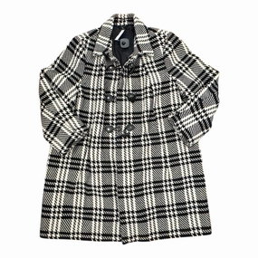 Coat Wool By Lands End In Plaid Pattern, Size: 24 Durable Coating