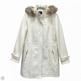 City Ready Style Subtle Fashion Fit Coat Wool By Metaphor In Beige, Size: Xl