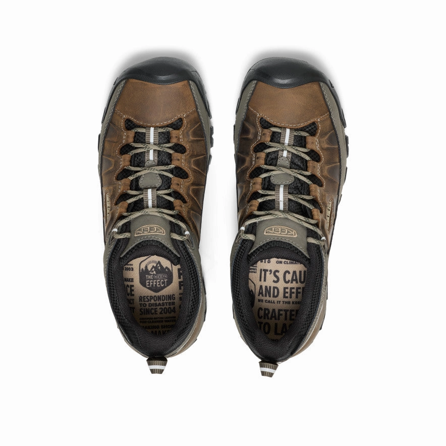Cushioned Feel Men's Targhee III Waterproof Wide  |  Bungee Cord/Black