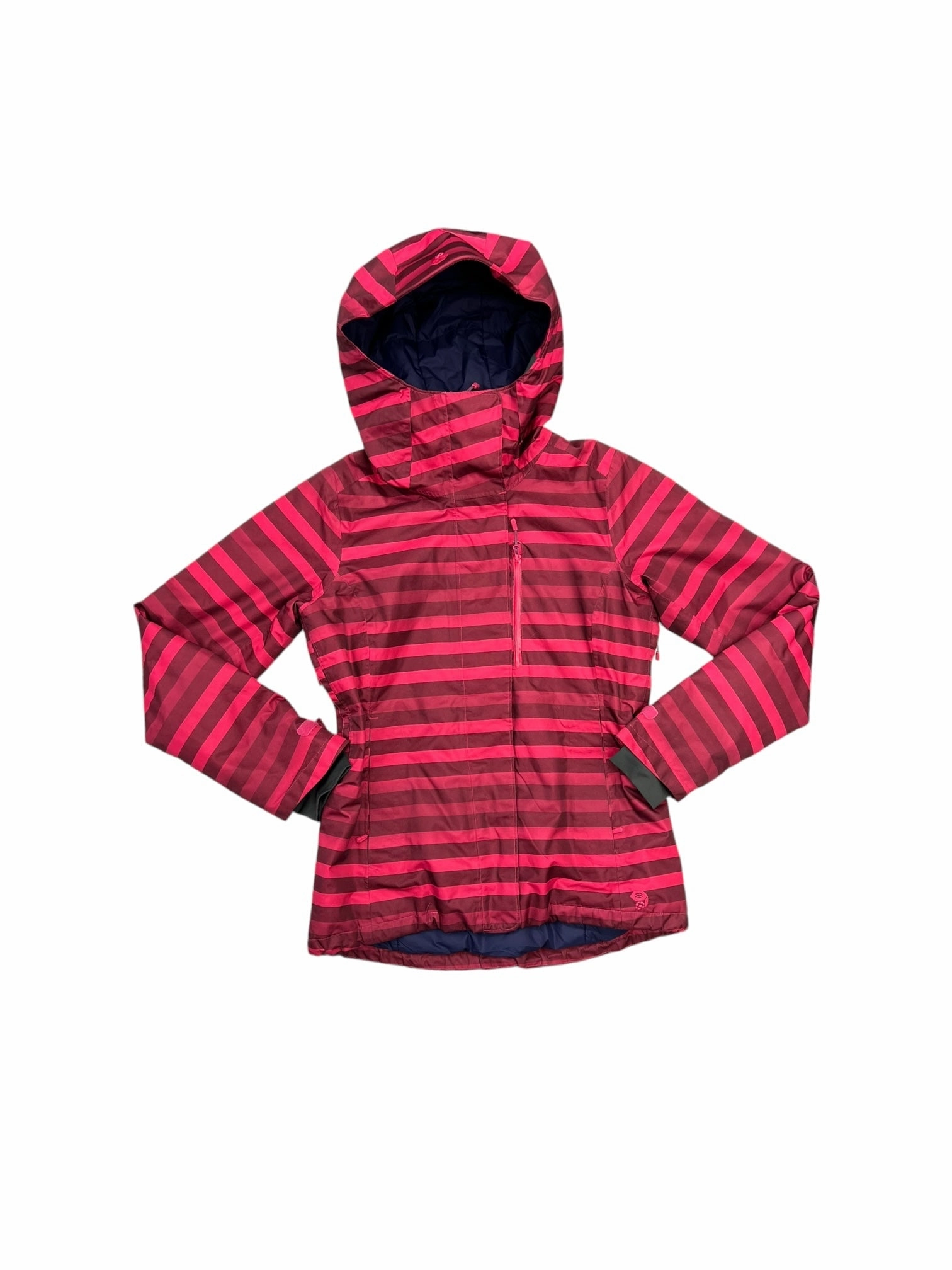 Classic Cut Non Bulky Design Coat Parka By Mountain Hardwear In Pink, Size: M