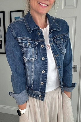 Aria Denim Jacket High Performance Blend