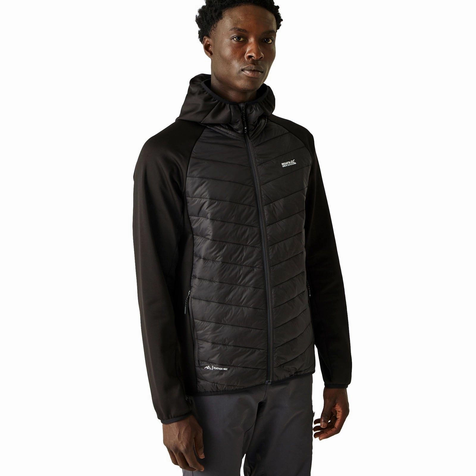 Regatta Mens Andreson VIII Hybrid Lightweight Softshell Jacket Durable Design Magnetic Closure System