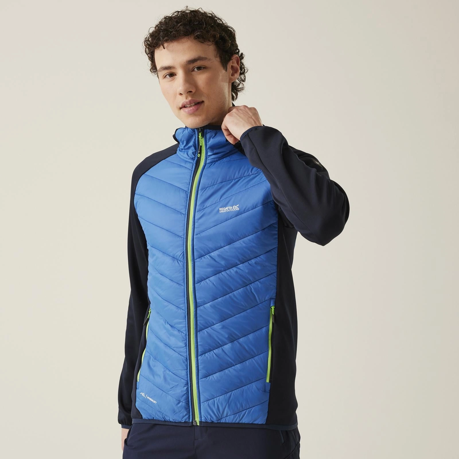 Regatta Mens Andreson VIII Hybrid Lightweight Softshell Jacket Weatherproof Zipper