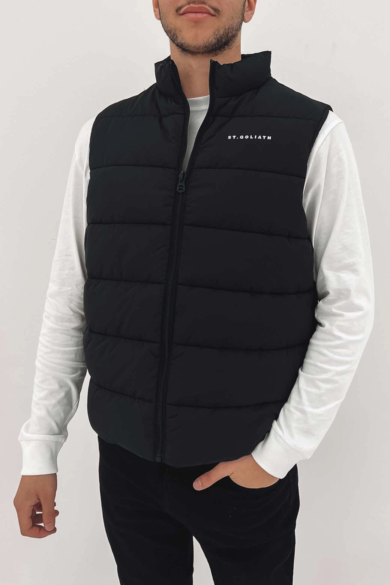 Essential Vest Black Softshell Coating
