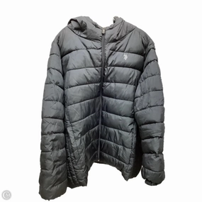 Rugged Comfort Coat Puffer & Quilted By Us Polo Assoc In Black, Size: 2x