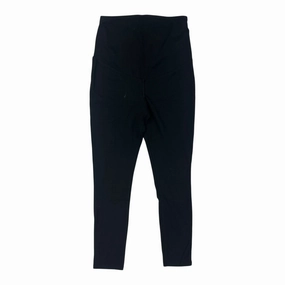 Mat Tights/Leggings By Isabel Maternity In Black, Size:M Relaxed Wear Secure Cuff Design
