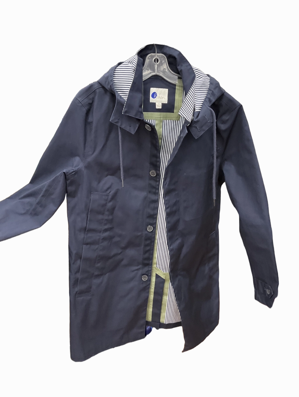 Windbreaker Style Coat Raincoat By Boden  Size: M