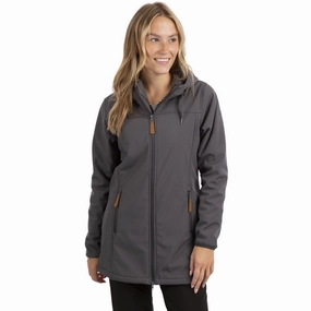 Transitional Weather Piece Weatherproof Zippers Trespass Womens Kristen Softshell Waterproof  Jacket