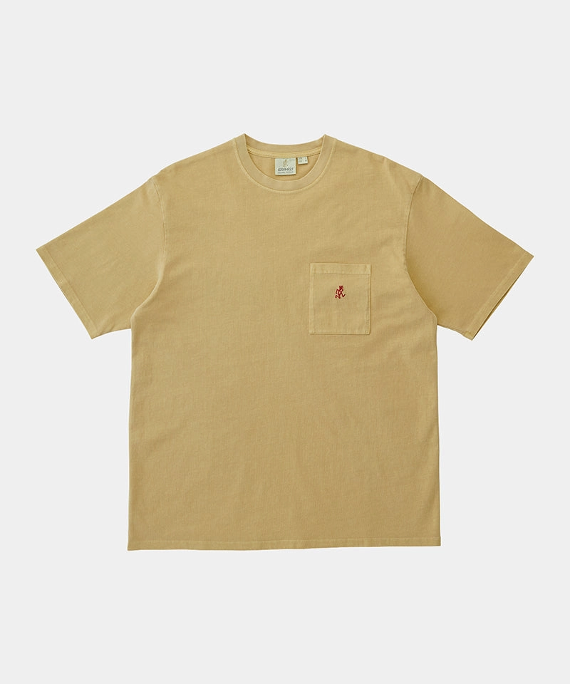 Soft and Relaxed Light Outfit One Point Tee Pigment Dyed