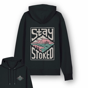 Organic "Stay Stoked Vol.02" Hoodie Weekend Wear