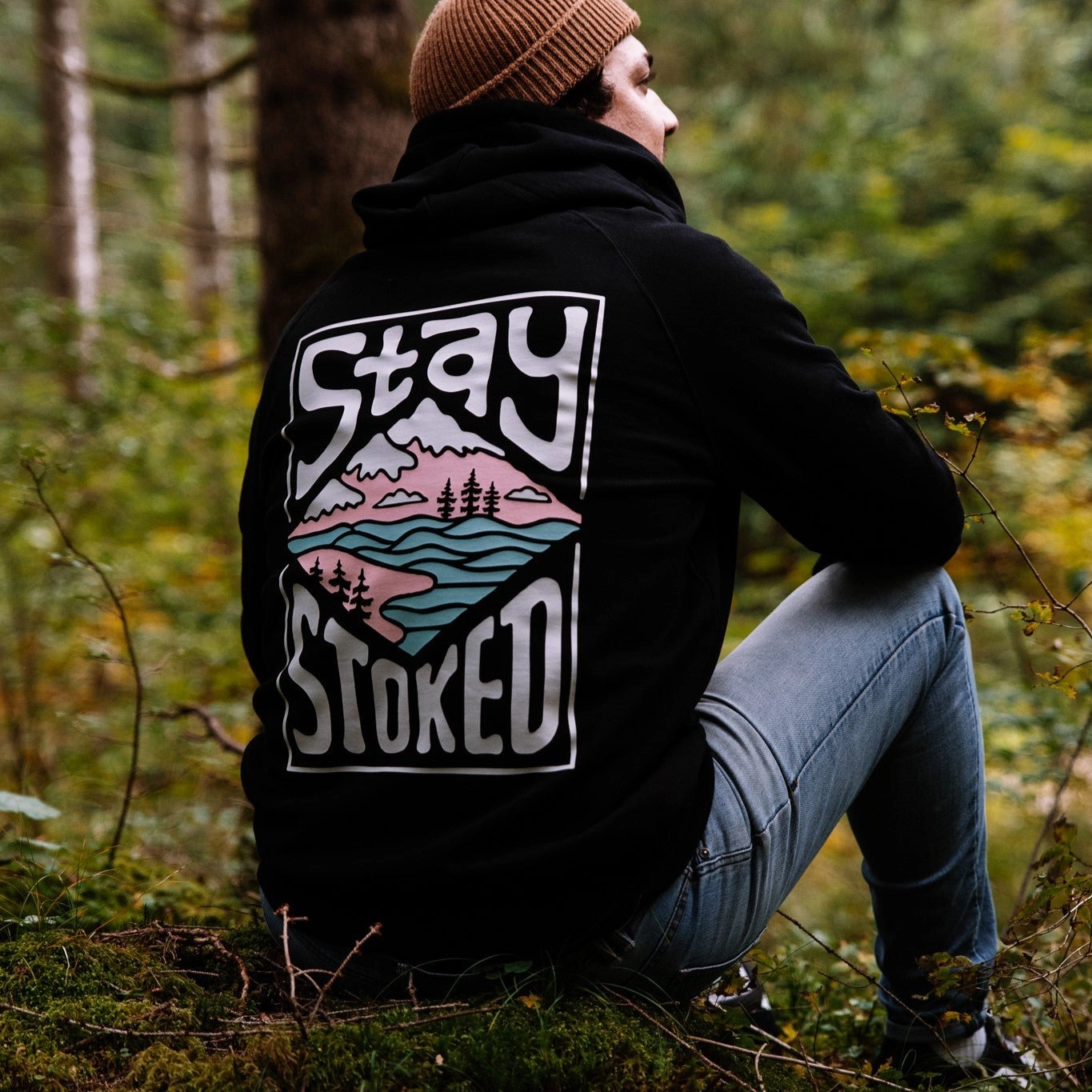 Casual Design Organic "Stay Stoked Vol.02" Hoodie