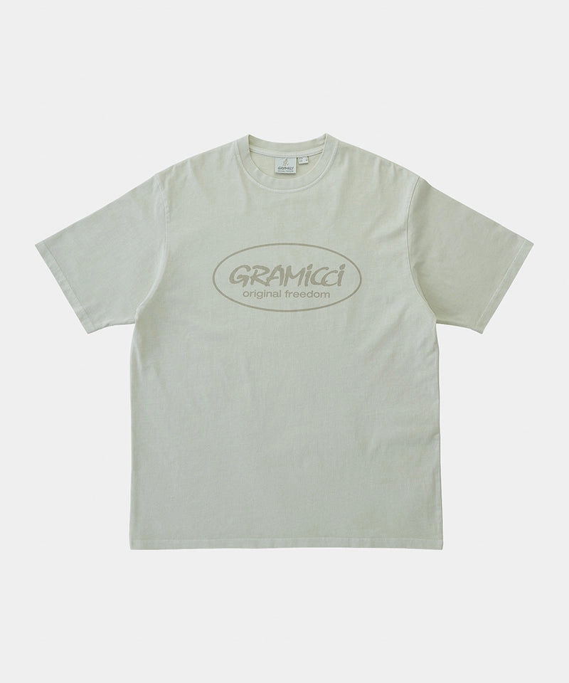 Original Freedom Tee Garment Dyed Technique Colorfast Dye