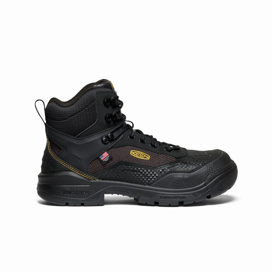 Men's Stronglite Waterproof Boot (Carbon Toe)  |  Black/Black All Weather Urban Traveler