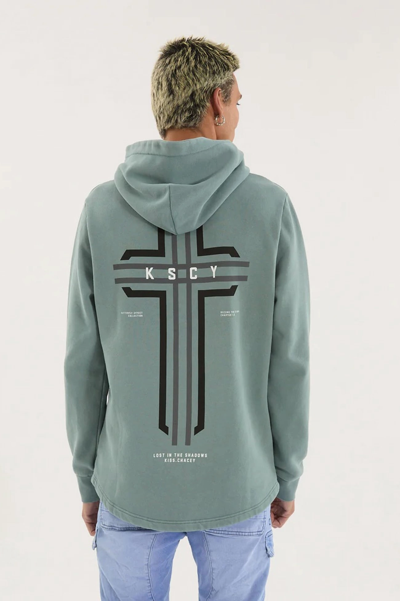 Outpost Dual Curved Hoodie Pigment Trooper Breathable Membrane