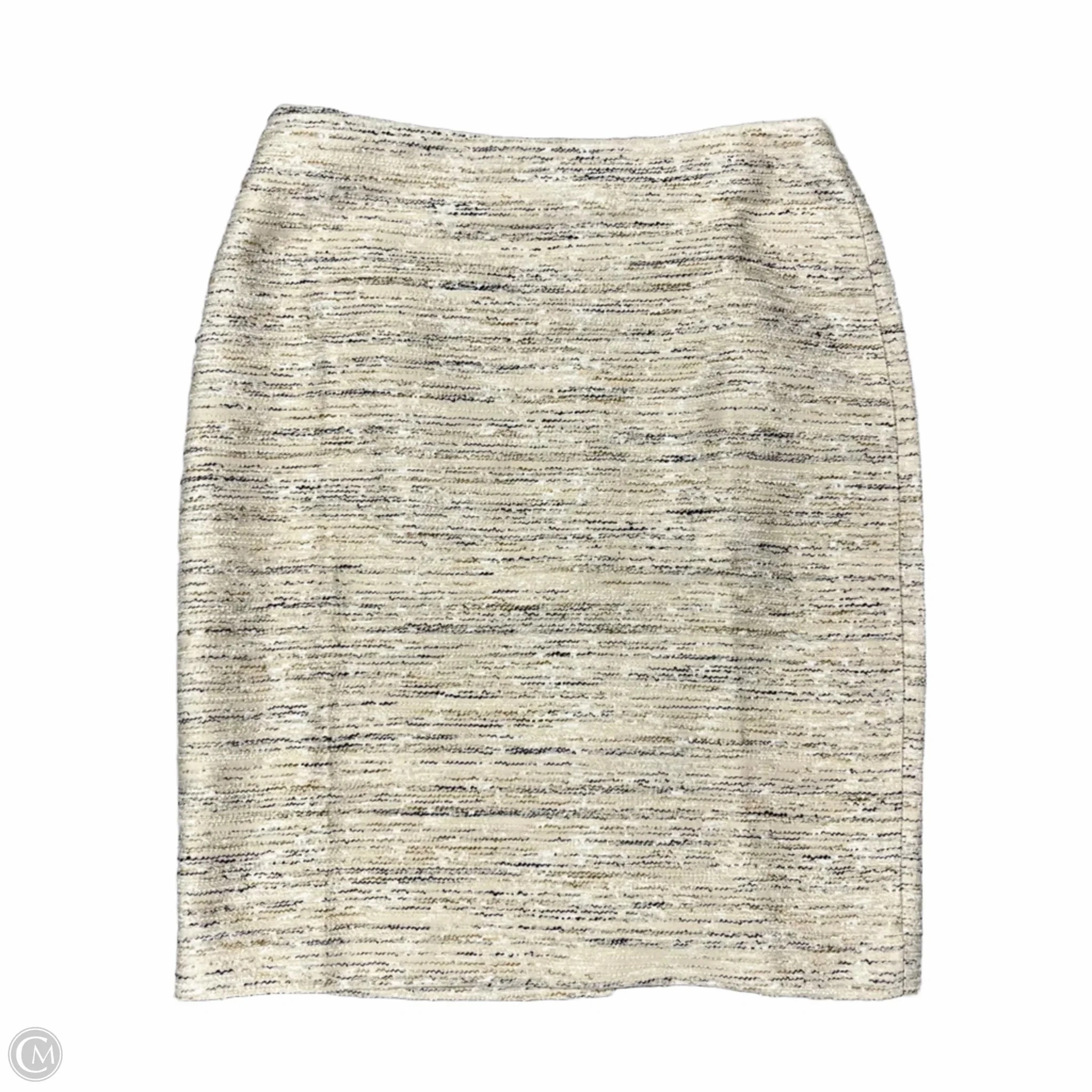 Skirt Designer By Karl Lagerfeld In Cream, Size: 10 Breezy Edge Quick Dry Technology