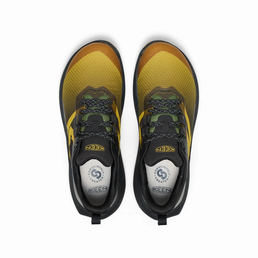 Men's 450 Dirt Waterproof Hiking Shoe  |  Lemon Curry/Black Comfort Straps