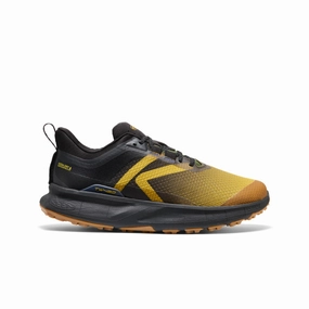 Velcro Design Speed Jog Men's 450 Dirt Waterproof Hiking Shoe  |  Lemon Curry/Black