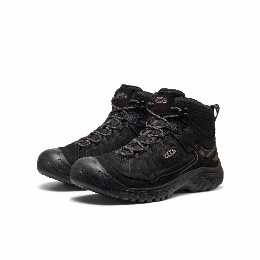 Men's Targhee IV Waterproof Hiking Boot  |  Triple Black Abrasion Resistant Material