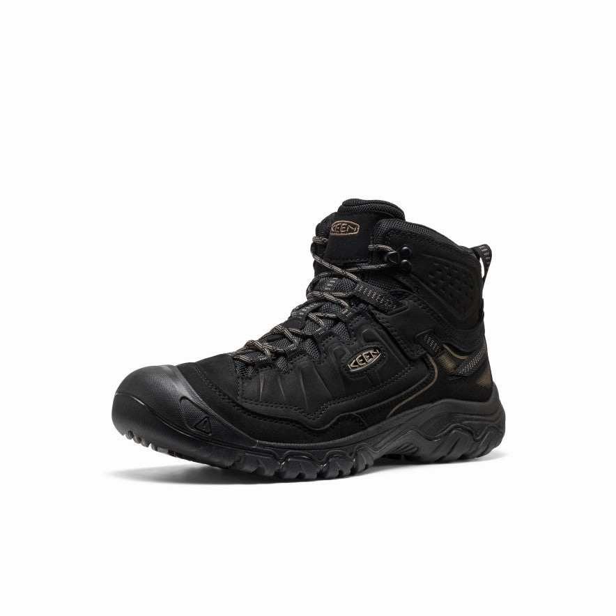 Men's Targhee IV Waterproof Hiking Boot  |  Triple Black Tread Pattern Mud Defense